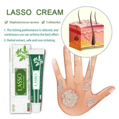 YIGANERJING LASSO Classic Formula Cream 15g: Treats Skin Itching, Psoriasis, and Other Skin Problems with Unique Herbal Formula from a Trusted Brand.