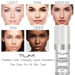 Flawless skin made easy with TUM Foundation Liquid. This 30ml bottle offers a matte, moisturizing effect for smooth, milk-like complexion. Long-lasting, non-cakey formula with a refreshing fragrance.